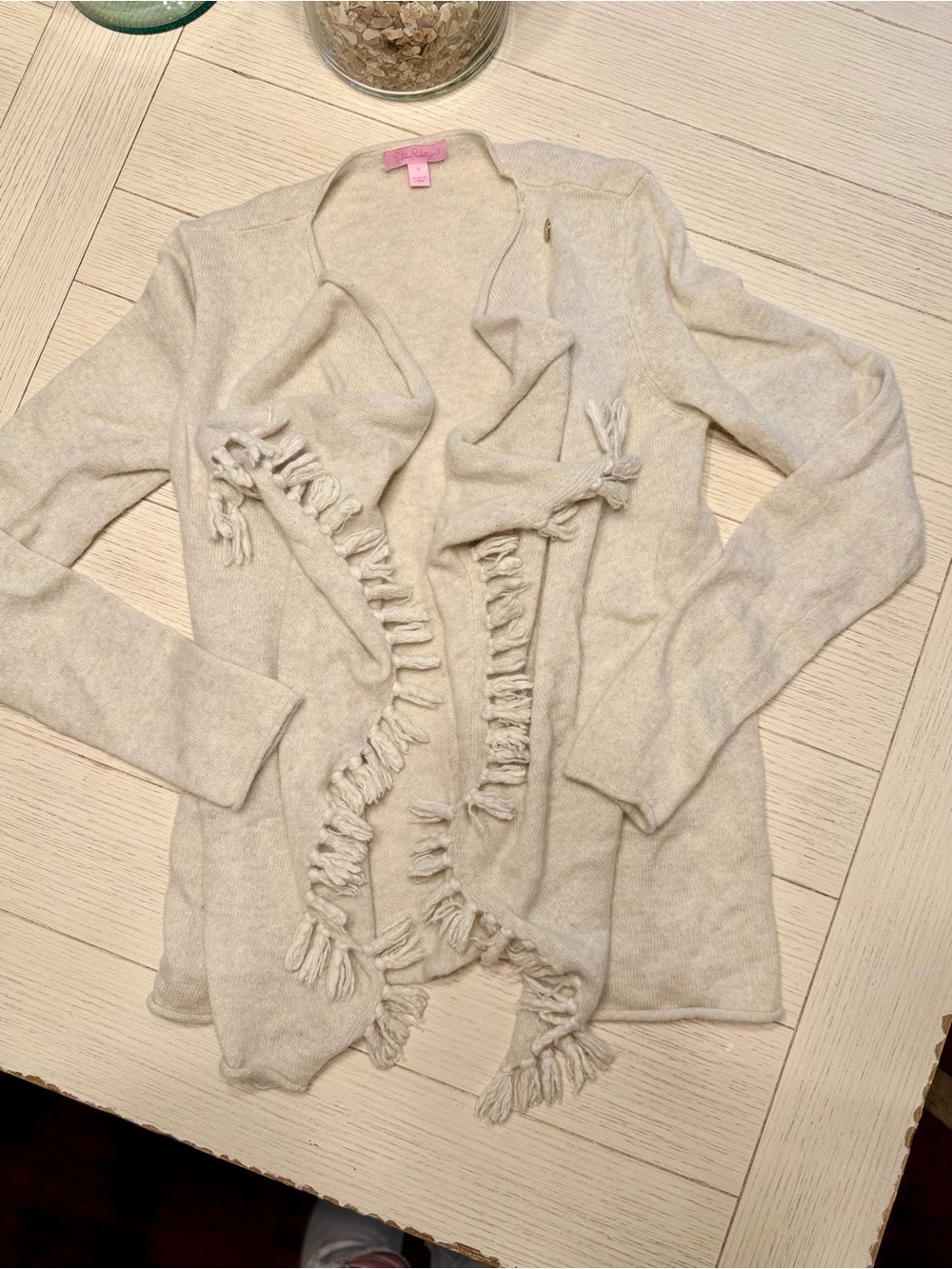 Lilly Pulitzer S lucita cardigan - flax | EUC